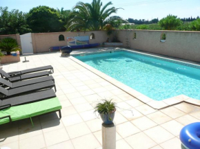 Maison de 3 chambres avec piscine partagee jardin amenage et wifi a Saint Laurent de la Salanque a 3 km de la plage